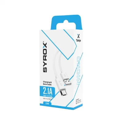Syrox Syx-C65 Micro 1.2 Mt 2A Kutu Kablo