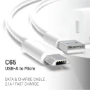 Syrox Syx-C65 Micro 1.2 Mt 2A Kutu Kablo