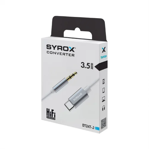 Syrox Type-C Aux Kablo DT24T-J