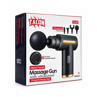 Talon TLN1 Titreşimli Masaj Aleti | 4 Başlık | 6 Kademe