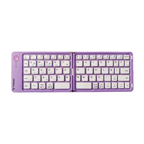 Torima TK-08 Kablosuz Şarjlı Katlanabilir Mini Klavye