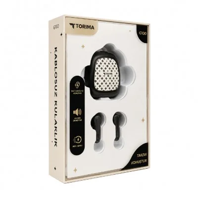 Torima G100 ENC Bluetooth Kulaklık | Gürültü Önleme | Dokunmatik