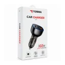Torima C11 68W PD Hızlı Araç Şarj Başlık | 2 x Type-C |  1x Usb