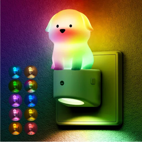 Torima LW-44 Priz Tipi Akıllı RGB Gece Lambası| Işık Sensörlü