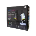 YU7 Profesyonel Podcast Vokal Kayıt Mikrofonu | USB - XLR Çift Çıkışlı