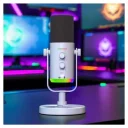 YU7 Profesyonel Podcast Vokal Kayıt Mikrofonu | USB - XLR Çift Çıkışlı