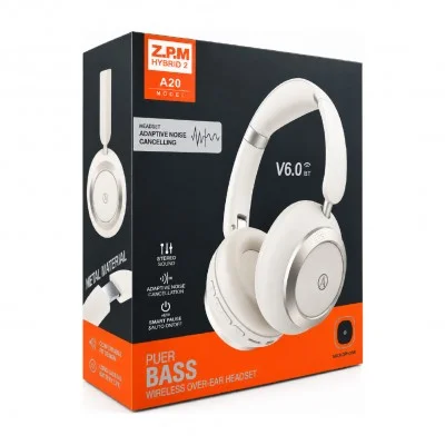 A20 Kulak Üstü Bluetooth Kulaklık | ANC | Stereo Ses