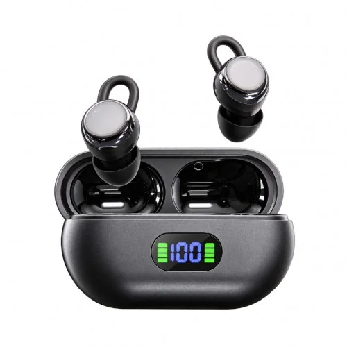 YK Design YK-57 Kulak İçi TWS Mini Bluetooth Kulaklık | LCD Gösterge