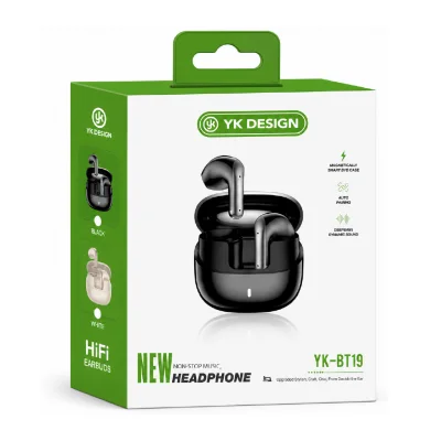 YK Design YK-BT19 Bluetooth Kulak İçi Kulaklık |20 Saat Kullanım