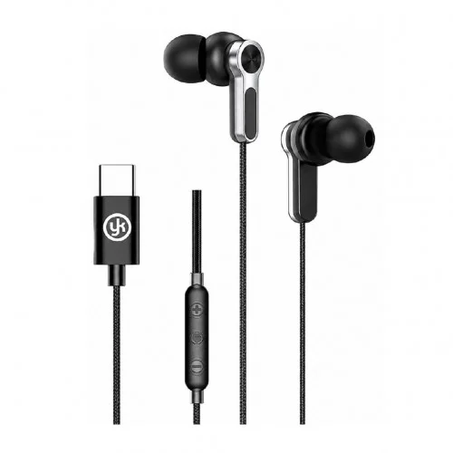 YK Design YK-E62 Type-C Kablolu Mikrofonlu Kulaklık | Silikon Başlık