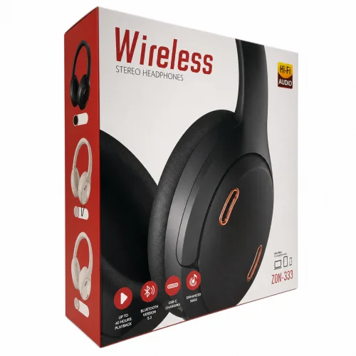 YK Design ZON333 HiFi Bluetooth Kulaklık | 10 Saat Çalma