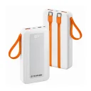 YK Design YK-PB5002 20000 mAh 22.5W Lcd Göstergeli 2 Kablolu Powerbank