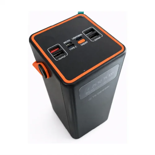 YK Design YK-PB5004 90000 mAh Güneş Enerjili Powerbank | Lcd Gösterge