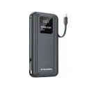 YK Design YK-PB5038 10000 mAh 22.5W Kablolu Lcd Göstergeli Powerbank