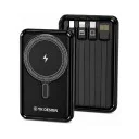 YK Design YK-PB5068 10000 mAh 22.5W Kablolu | 15W Kablosuz Lcd Göstergeli Magsafe Powerbank