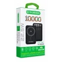 YK Design YK-PB5068 10000 mAh 22.5W Kablolu | 15W Kablosuz Lcd Göstergeli Magsafe Powerbank