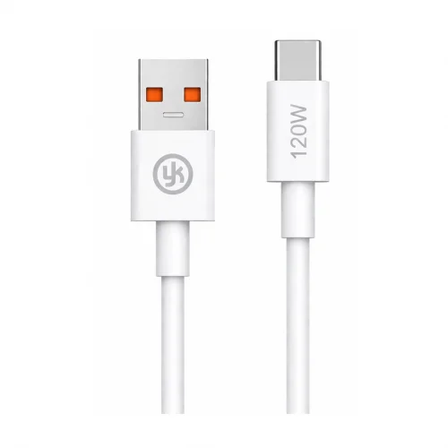 YK Design YK-K292 USB Type-C 120W Turbo Şarj Kablosu | Turbo Saniye Gösterir