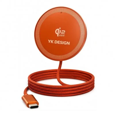 YK Design YK-W101 Manyetik 25W Kablosuz Şarj Cihazı
