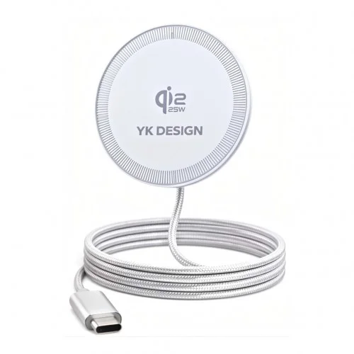 YK Design YK-W101 Manyetik 25W Kablosuz Şarj Cihazı