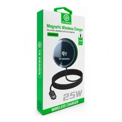 YK Design YK-W101 Manyetik 25W Kablosuz Şarj Cihazı
