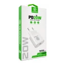 YK Design YK82 20W PD Hızlı Ev Şarj Başlığı