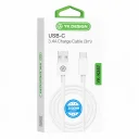 YK Design YK-K357 USB Type-C 3.4A Örgülü Şarj Kablosu | 3 Metre