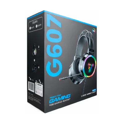Yk Design G607 USB Kablolu Mikrofonlu E-Sport Oyuncu Kulaklığı