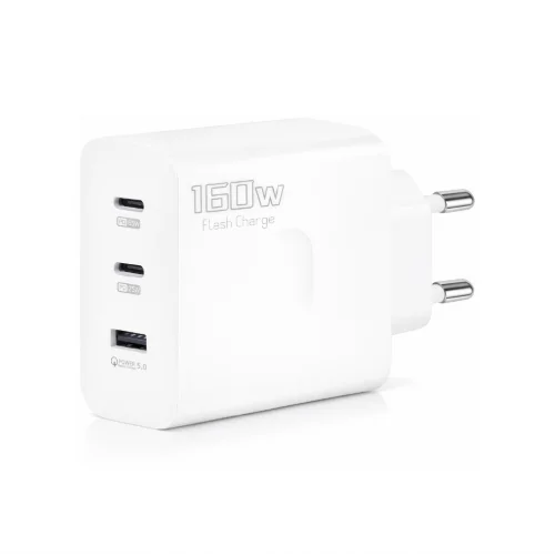 Yk Design SR40 160W Hızlı Şarj Başlık | 2x PD 1xUSB QC