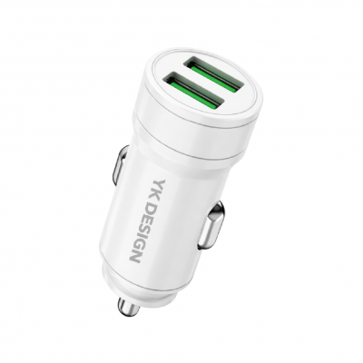 YK Design YK-OT708 3A Oto Başlık | 2xUSB Çıkış