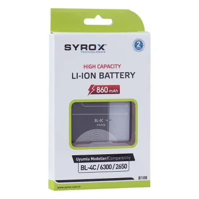 Syrox Syx-B108 4C Batarya