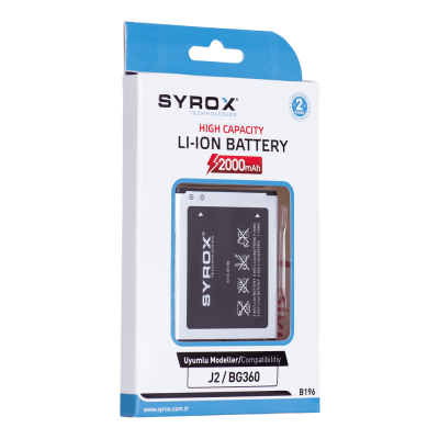 Syrox Syx-B196 Samsung J2 Batarya