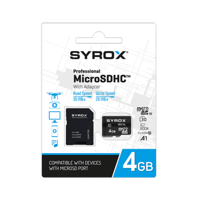 Syrox 4Gb Hafıza Kartı
