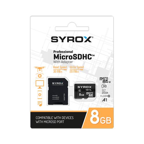 Syrox 8Gb Hafıza Kartı