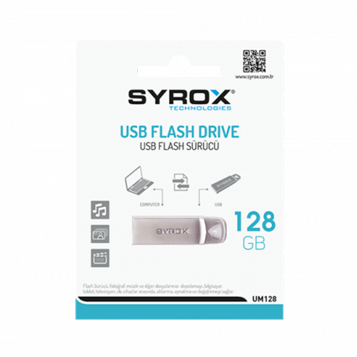 Syrox 128Gb Flash Bellek