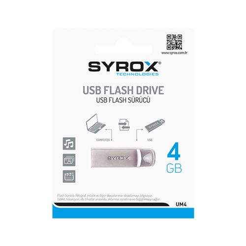 Syrox 4Gb Flash Bellek