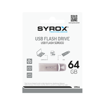 Syrox 64Gb Flash Bellek