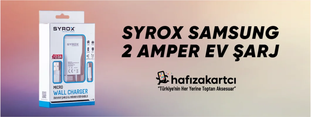 Syrox Samsung 2 Amper Ev Şarjı