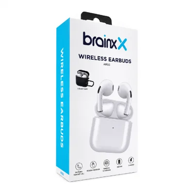 Brainx Air5S Bluetooth Kulaklık | Koruma Kılıf Hediyeli