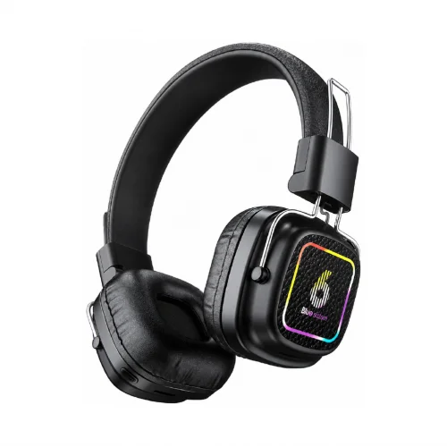 HF-205 Kulak Üstü Bluetooh Kulaklık | Deri Görünüm