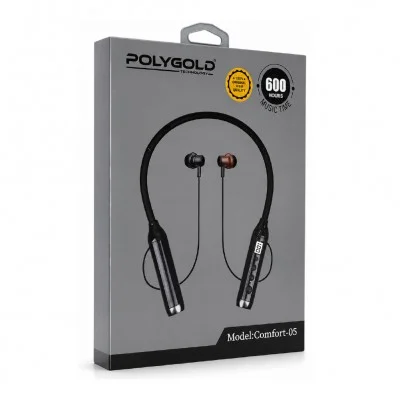 Polygold Comfort-05 Boyun Askılı Bluetooth Kulaklık | 600 saat Müzik Dinleme