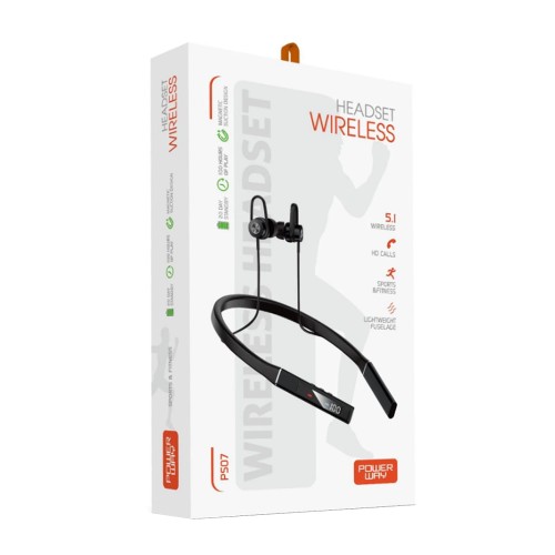 Powerway Ps07 Boyun Askılı Bluetooth Kulaklık (100 Saat Müzik Dinleme) Powerway Ps07 Boyun Askılı Bluetooth Kulaklık (100 Saat Müzik Dinleme)