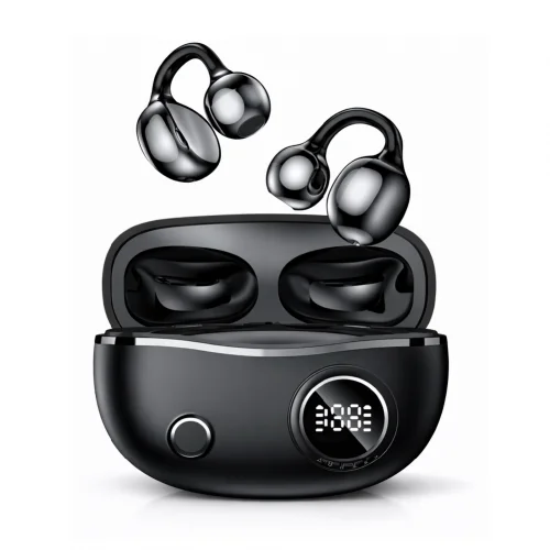 YXG-10 Bluetooth Küpe Kulaklık | LCD Gösterge