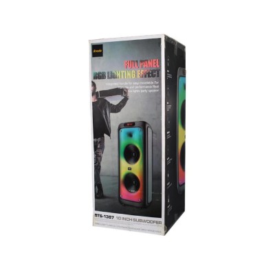 BTS-1387 Kablosuz Mikrofonlu RGB Bluetooth Speaker 2 x 10" BTS-1387 Kablosuz Mikrofonlu RGB Bluetooth Speaker 2 x 10"