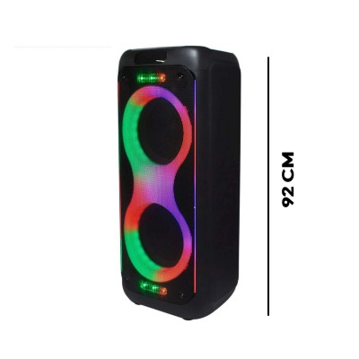 BTS-1829 Kablosuz Mikrofonlu RGB Bluetooth Speaker 2 x 10" BTS-1829 Kablosuz Mikrofonlu RGB Bluetooth Speaker 2 x 10"