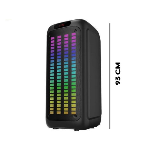 CH-1035 Çift Mikrofonlu RGB Bluetooth Speaker 2 x 10" | 18.000W PMPO | Uzaktan Kumanda CH-1035 Çift Mikrofonlu RGB Bluetooth Speaker 2 x 10" | 18.000W PMPO | Uzaktan Kumanda