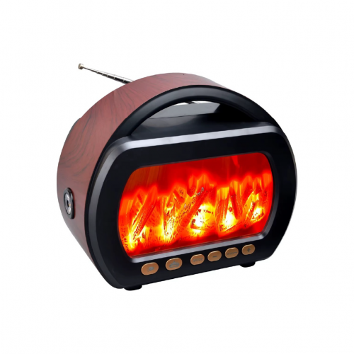 FP-535 Bluetooth Speaker | FM Radyo | El Feneri | Şömine