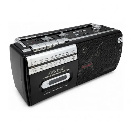 Knstar M-70BT Bluetooth HiFi Speaker | Kaset Çalar | FM-MW-SW1-SW2 Radyo