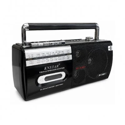 Knstar M-70BT Bluetooth HiFi Speaker | Kaset Çalar | FM-MW-SW1-SW2 Radyo