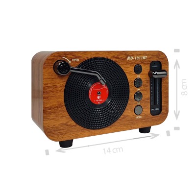 Meier Md-1011 Nostalji Mini Bluetooth Speaker Meier Md-1011 Nostalji Mini Bluetooth Speaker