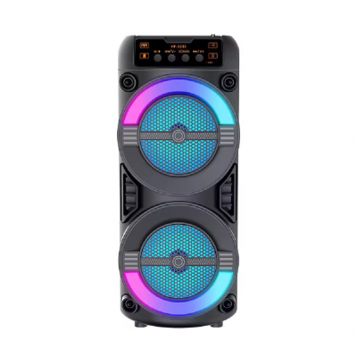 Polygold PG-3233 Bluetooth Speaker | Rgb Ledli 2x3''